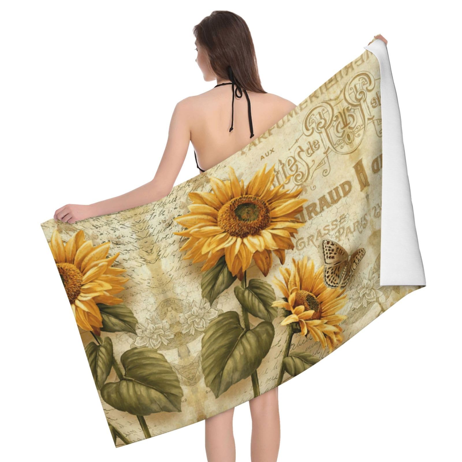 Serviette de bain microfibre ultra absorbante et séchage rapide
