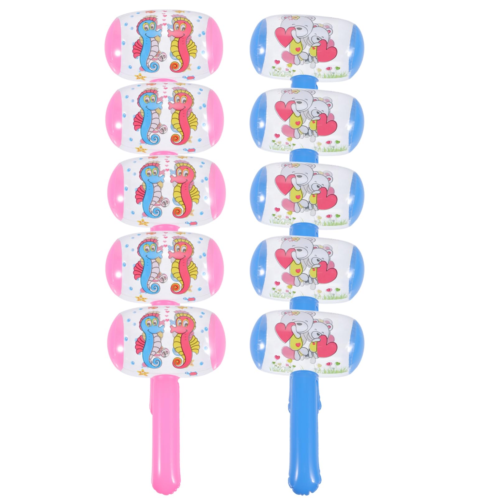 JOINPAYA 12pcs Inflatable Toys for Boys and Girls Fun Pool Inflatable Toy Hammer Bulk Set Funny for Children Birthday Party Decorations Random