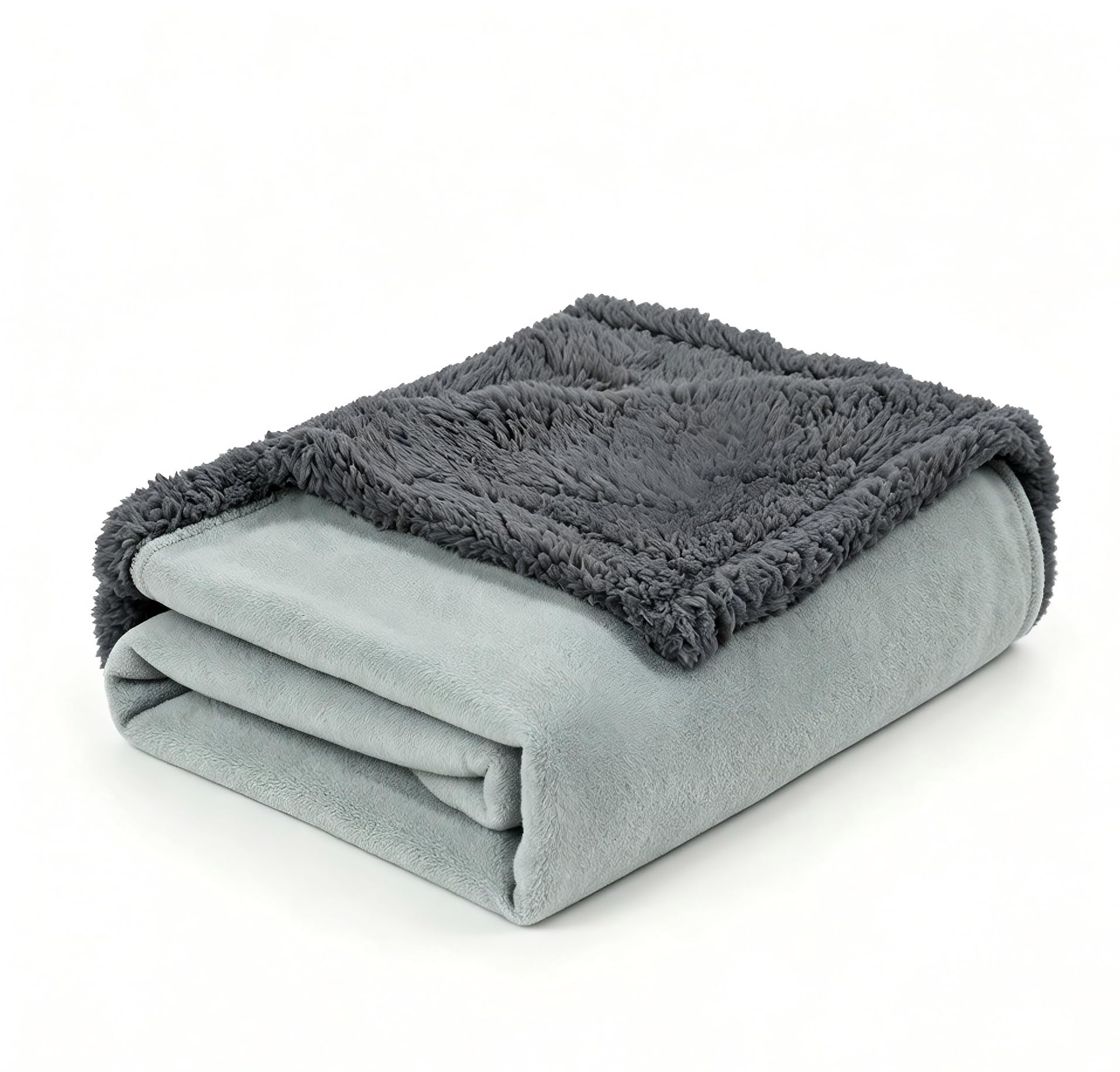 Kritter Planet Wasserdicht Hundedecke, Hundedecke für Unterwegs, Sofaschutz Hund, Waschbar Kuscheldecke, Tagesdecke für Sofa Autositz Couch Bett, XXL 200x230cm Große Decke, Lt Grau/Dk Grau