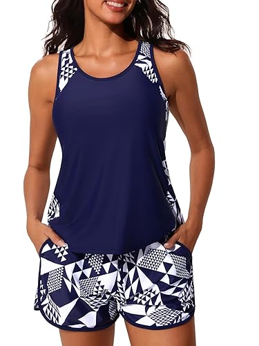Summer Mae Blouson Tankini Swimsuits for Women 2026 Tummy Control