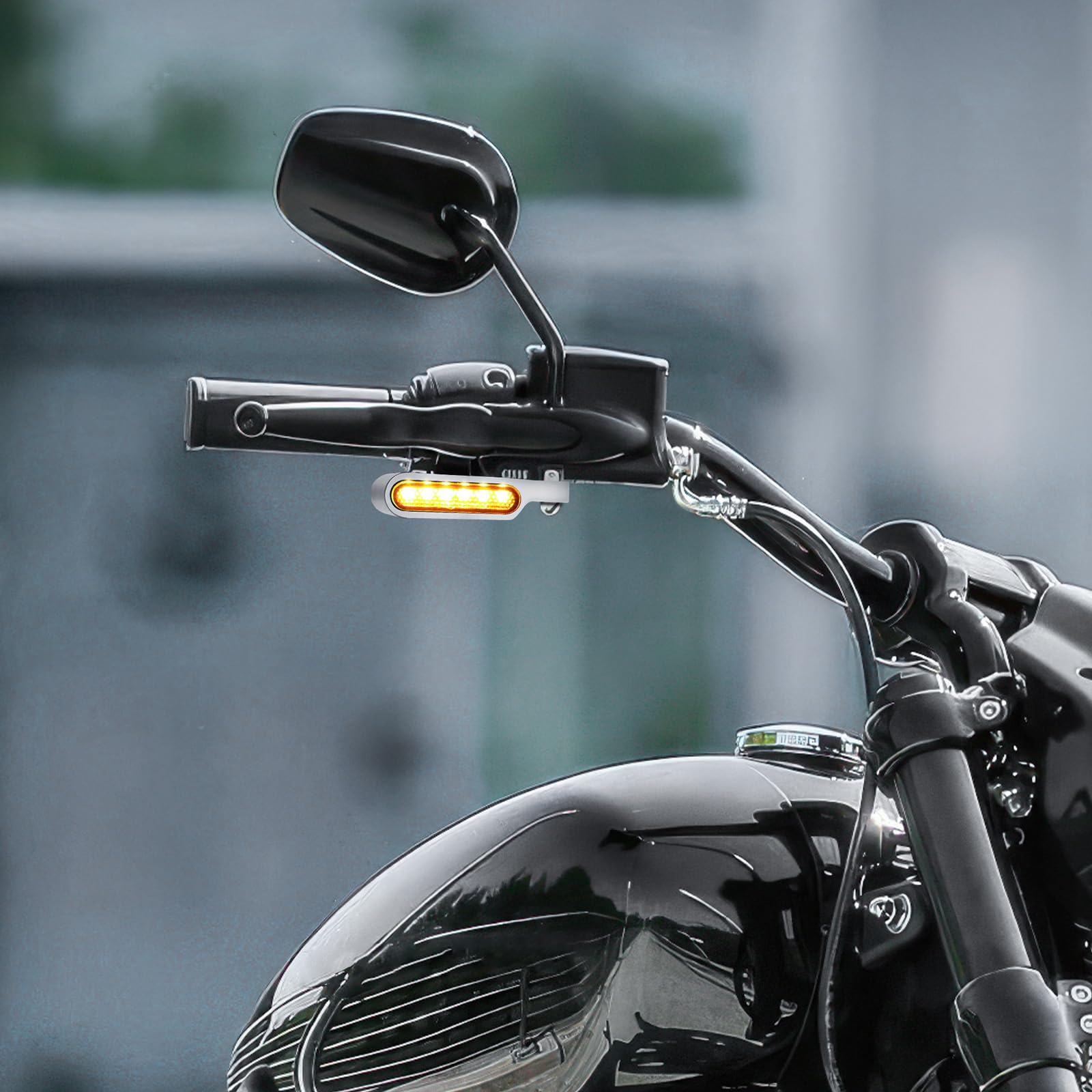 DREAMIZER Frecce Moto Omologate, 2PCS 12V Universali Indicatori di Direzione Moto LED Indicatori Compatibili con Harley Sportster Dyna Honda Shadow Kawasaki Vulcan Yamaha V-Star Road Star