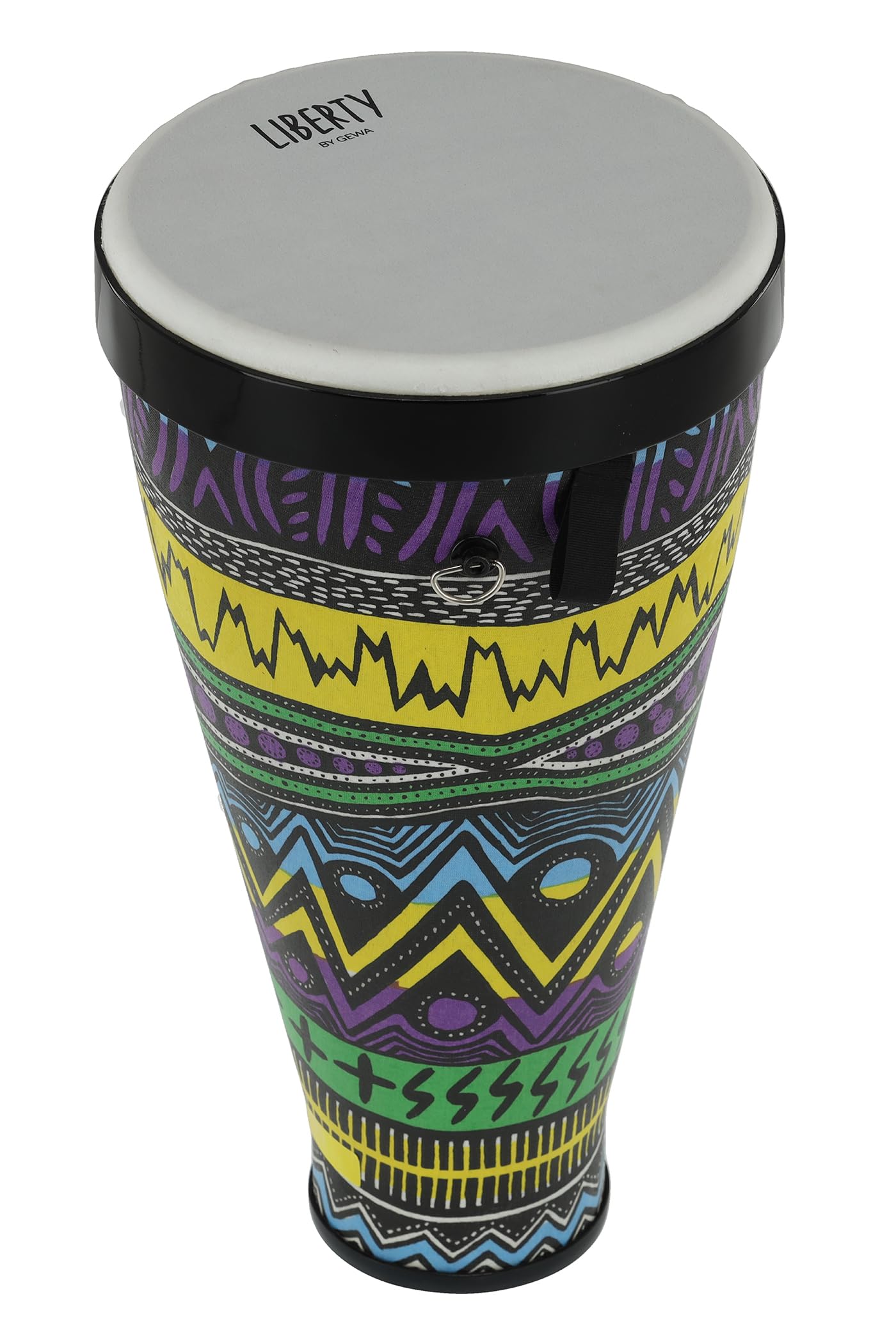 GEWA Liberty Timbau Stackable Drums - Średnica: 9" (22,8 cm) - Wysokość: 18" (45 cm) - Wzór: Sarong