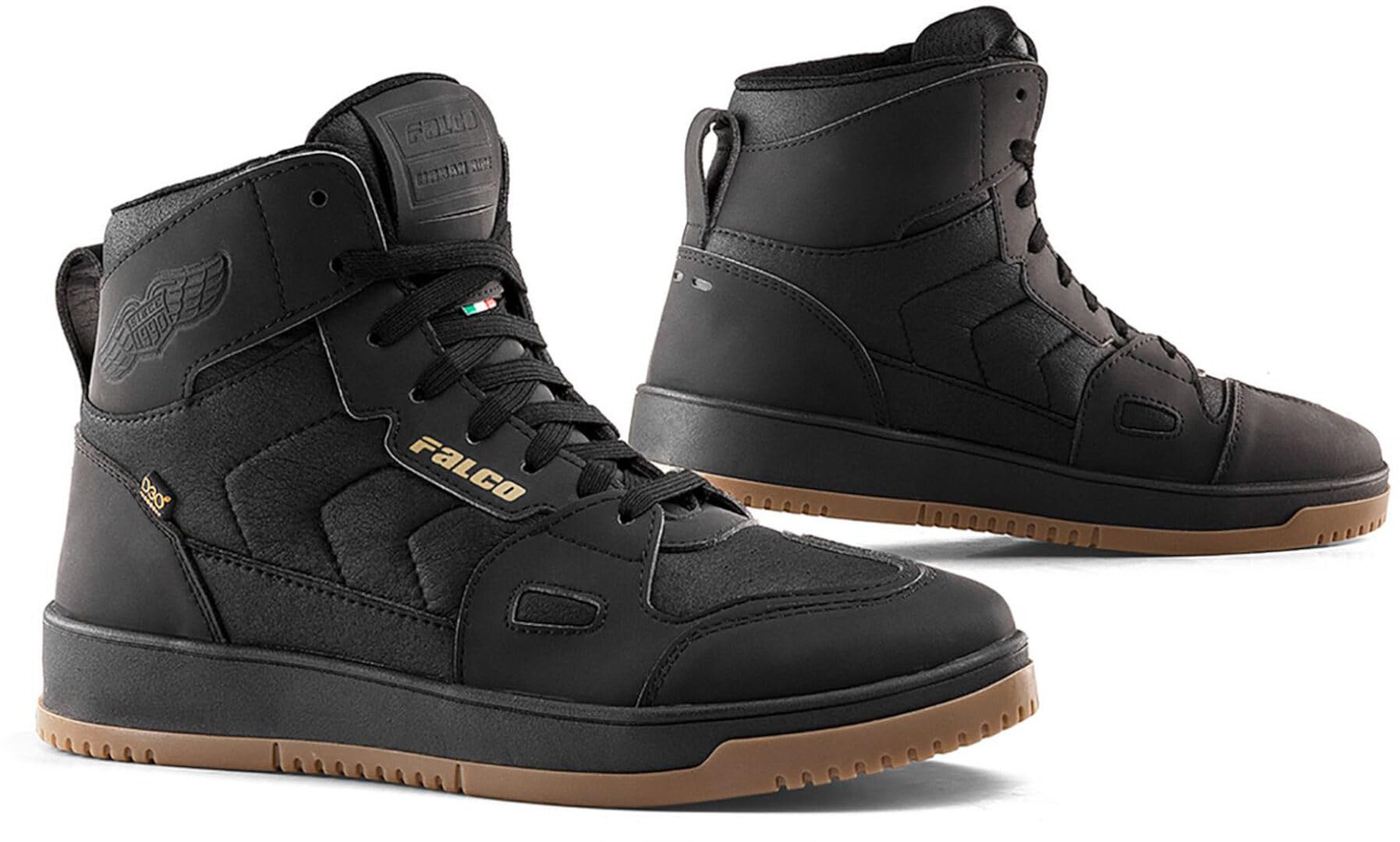 Falco Harlem Scarpe da moto, nero, 47