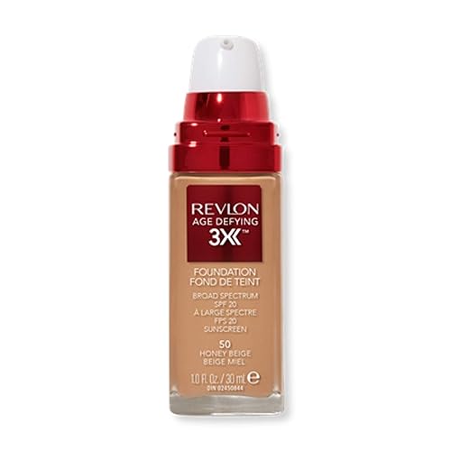 Maquillaje reafirmante y de levantamiento Revlon Age Defying Firming and Lifting Makeup, Beige miel