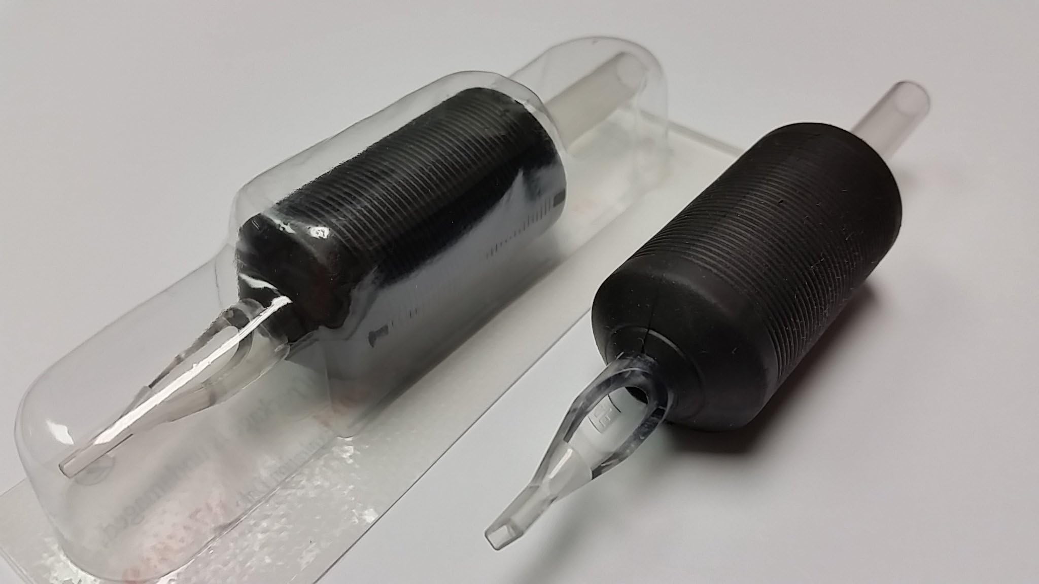 New 20pcs 1" (14DT) SG Disposable Tattoo Tubes with Clear Diamond Tip