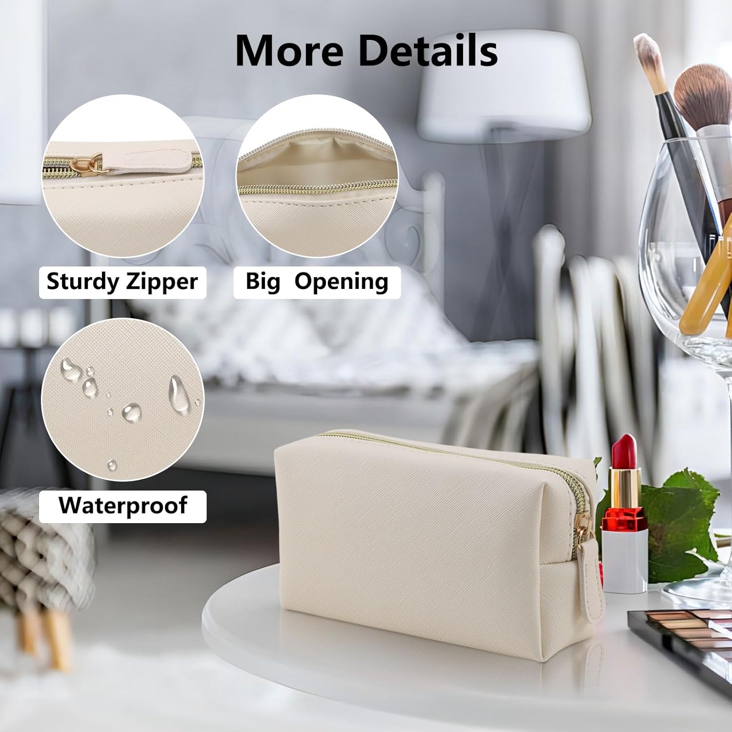 Our Take on the Leather Makeup Bag: Travel-Friendly, Stylish, and Practical