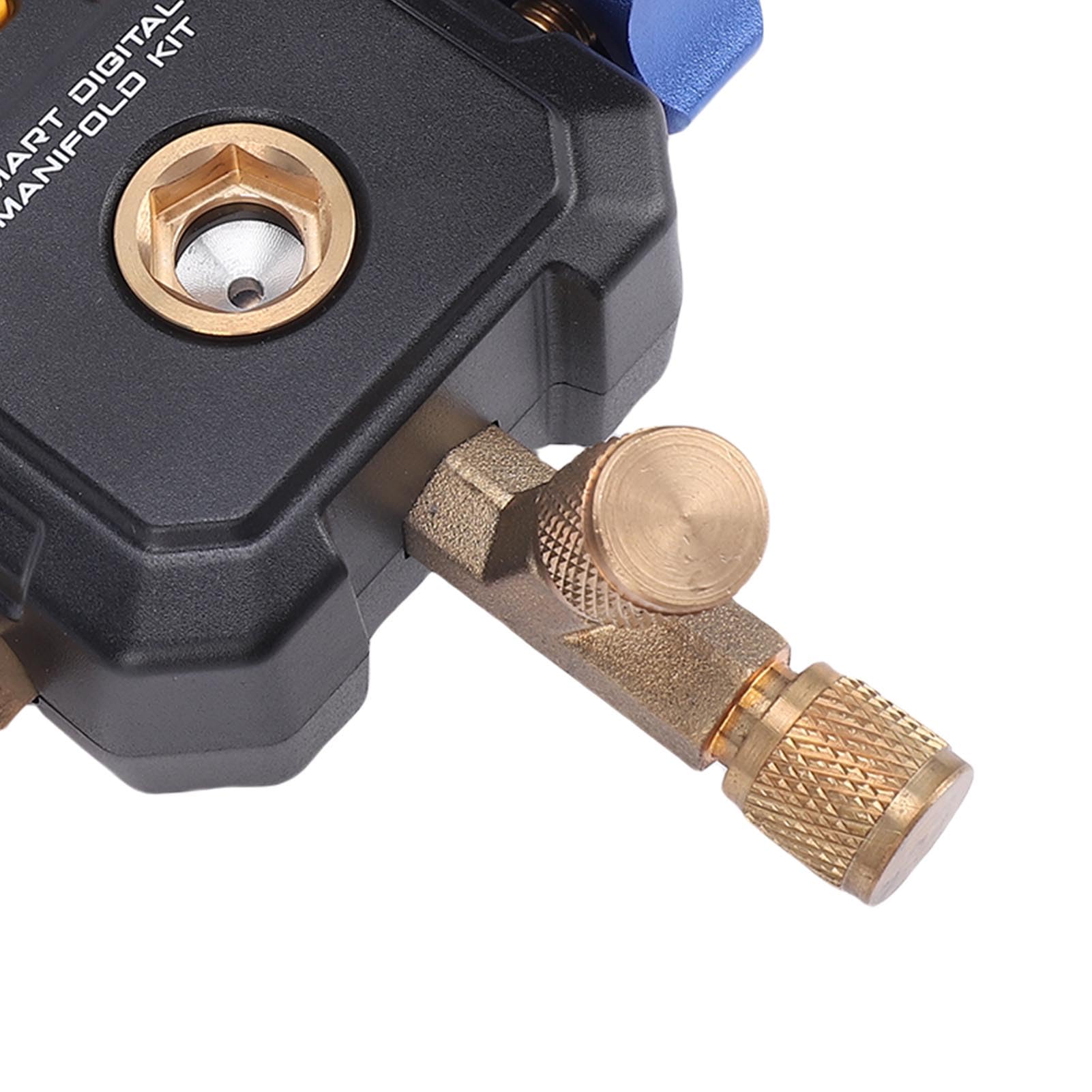 Vacuómetro Digital HVAC con Pantalla Transparente de 2,8 Pulgadas para Mantenimiento Preciso de la Refrigeración y Detección de Fugas - 0-870 Psi