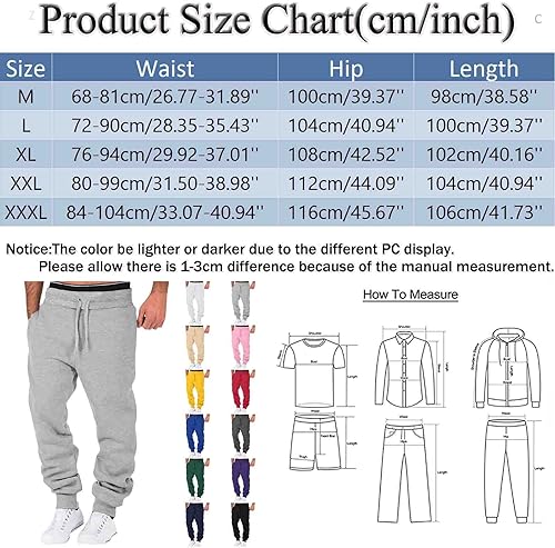 Miniatura 5 de Pantalones deportivos negros para hombre, pantalones deportivos elásticos con bolsillos deportivos, pantalones casuales para hombre, pantalones