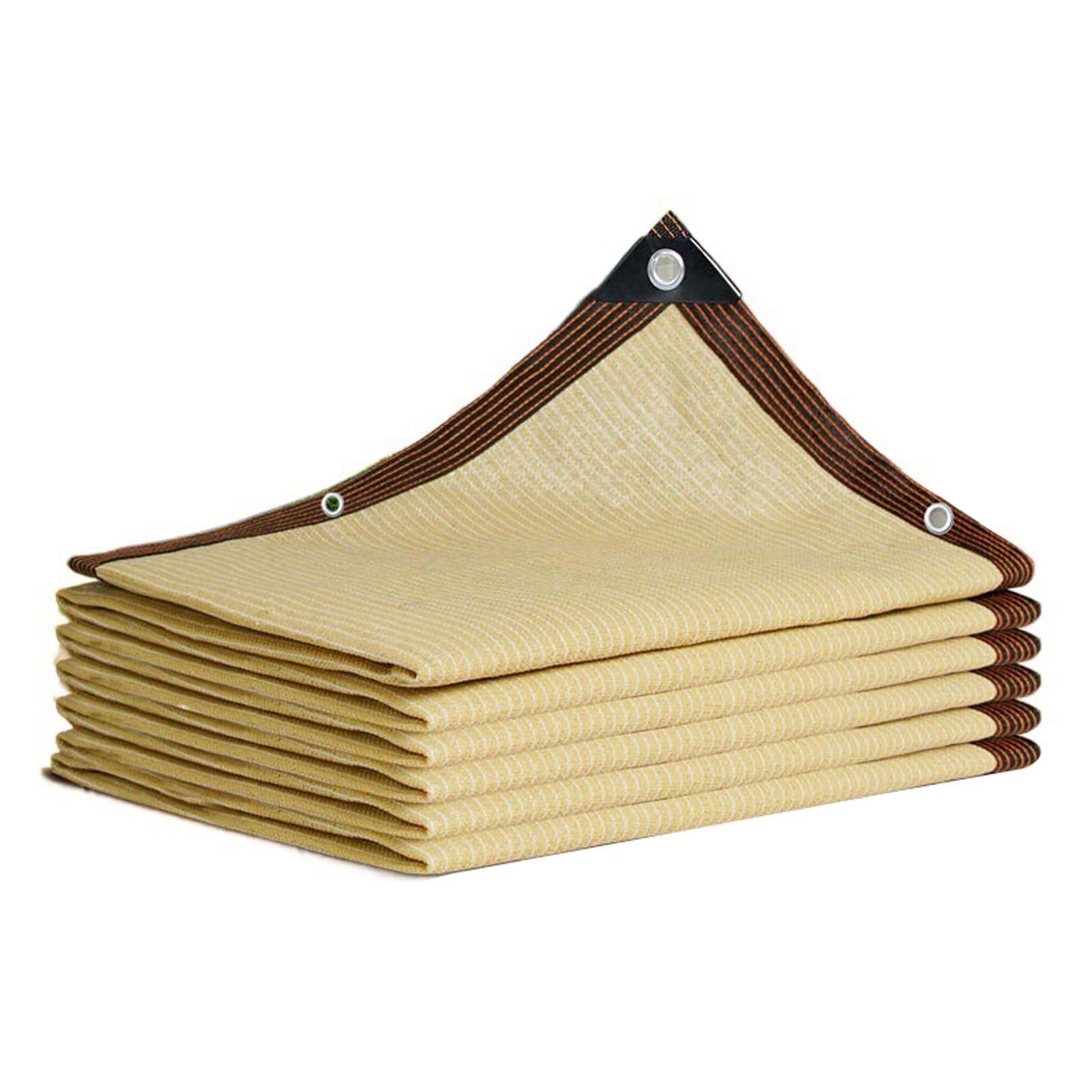 Telo parasole con occhielli, 1 x 7 m, protezione UV, per esterni, giardino, patio, terrazze, pergole e cortili, tessuto ombreggiante di alta qualità per piante e spazi esterni