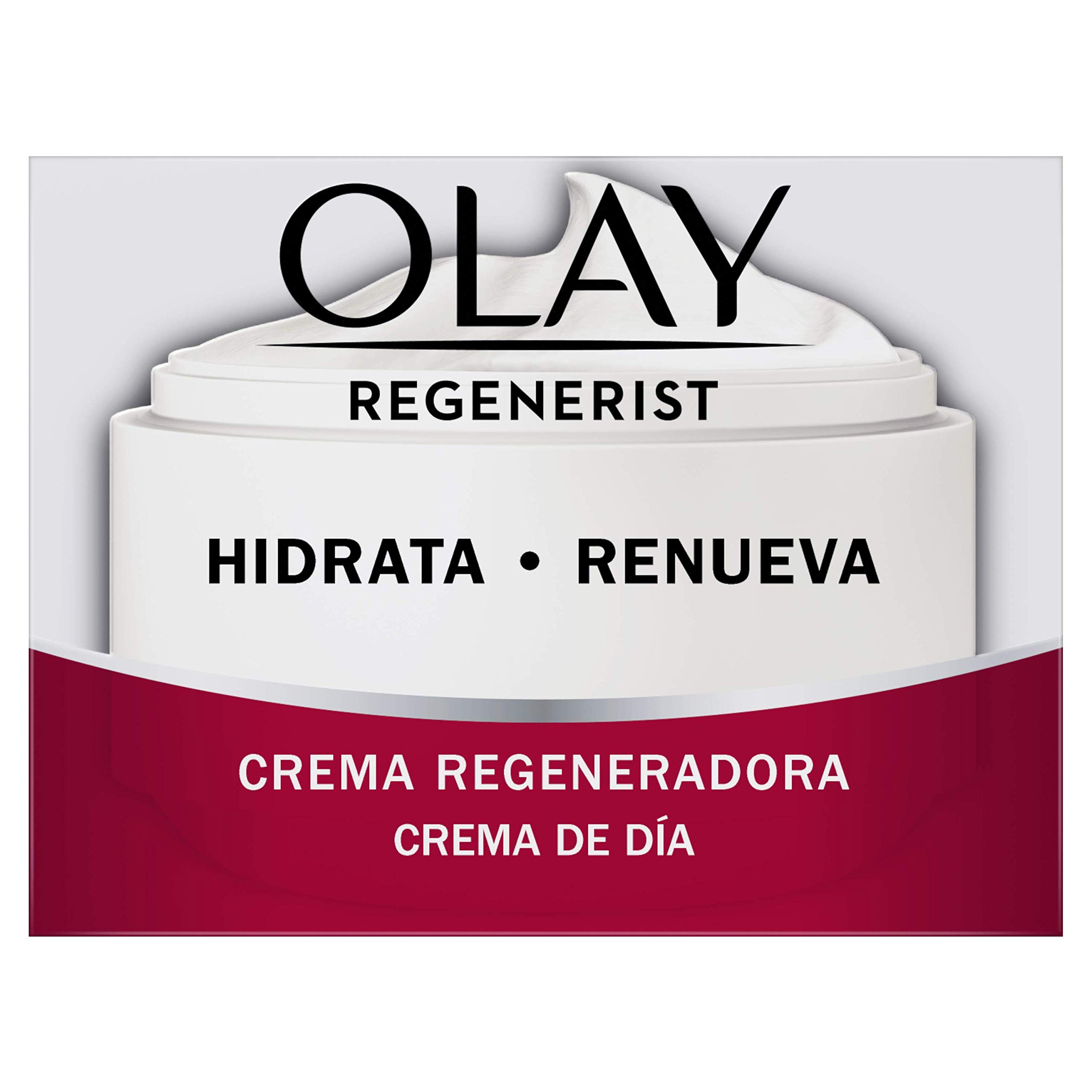 Olay Regenerist Crema de Día Regeneradora 50 ml, Suaviza el Aspecto de las Líneas de Expresión y las Arrugas