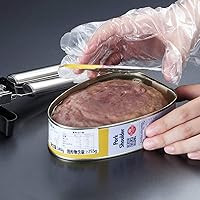 Vista 8 de Berglander Abrelatas, abrelatas de acero inoxidable, manual de borde liso, resistente