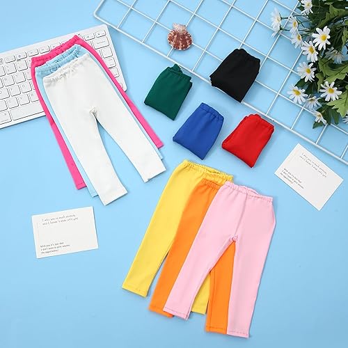 Miniatura 3 de LLC427 Juego de 10 pantalones de muñeca de 18 pulgadas, leggings para muñecas, diseñado para muñecas de 18 pulgadas, la mayoría de muñecas de 18