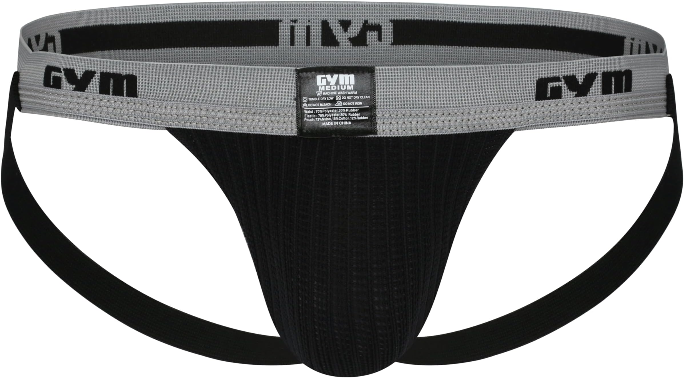 1" Waistband Swim/Run Jockstrap