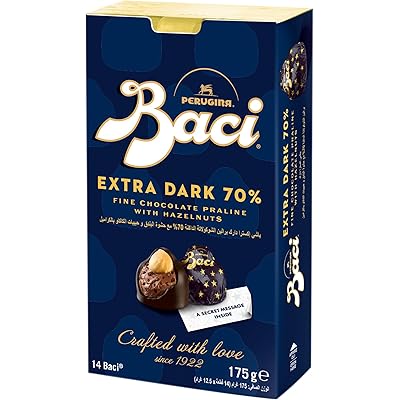 BACI(バッチ) エキストラ ダークチョコレート BOX 14粒 (個包装 イタリア産 ギフト)