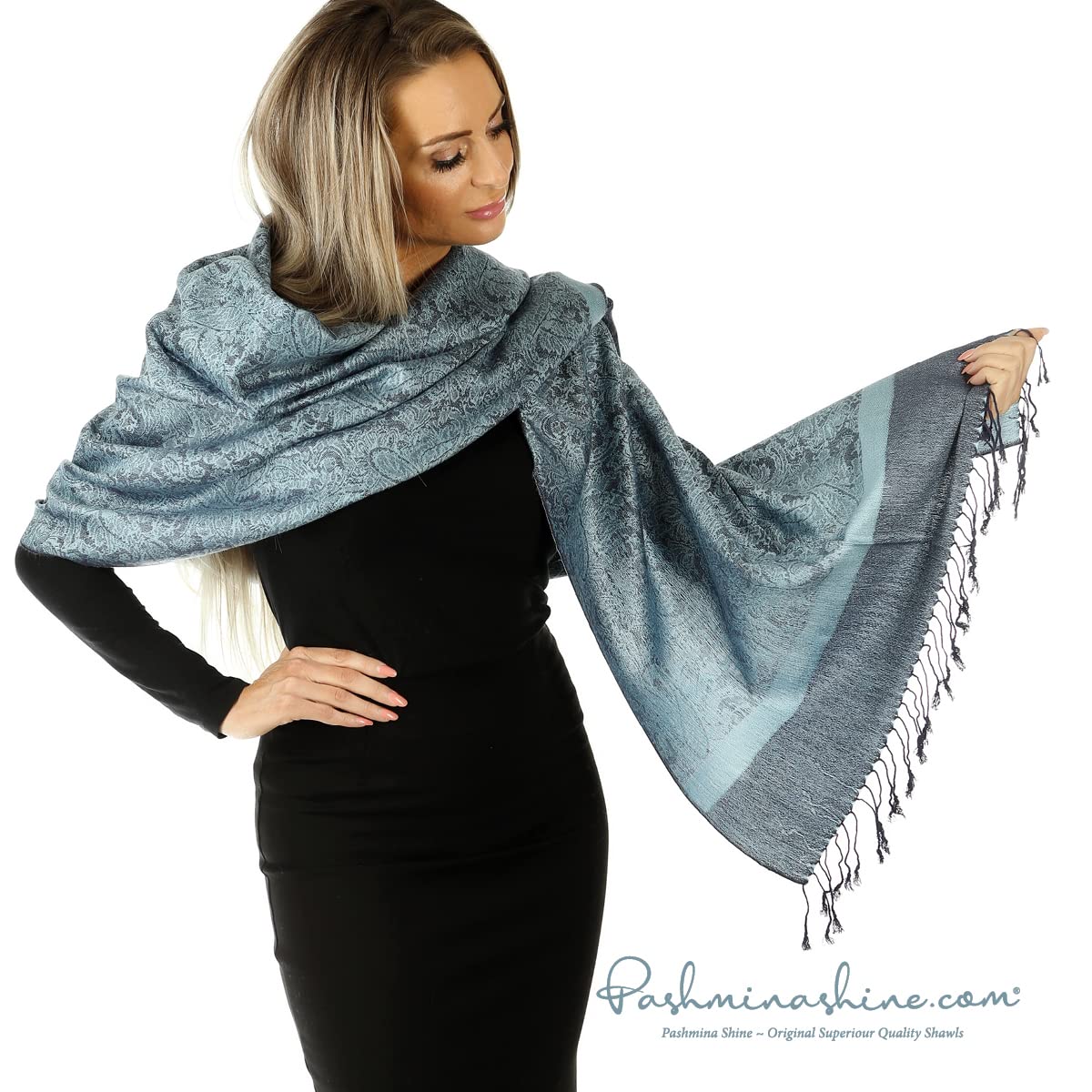 Bufanda pashmina para mujer– bufanda de Cachemira Suave y Ligera– Pashmina para Mujer