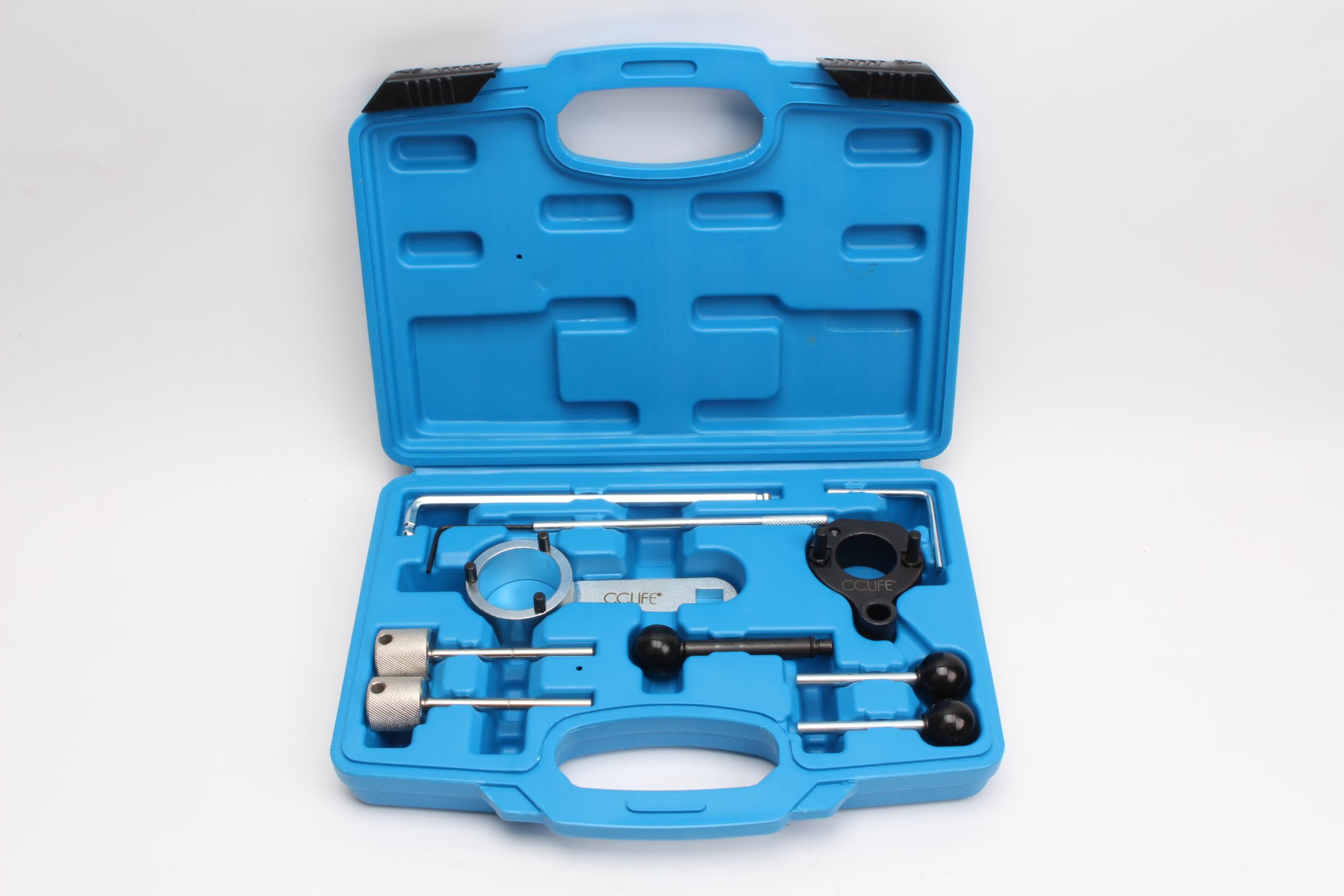 CCLIFE messa in fase kit di Attrezzi per la Messa in Fase del Motore Attrezzo Distribuzione del Motore Attrezzo per il Cambio compatible VW VAG Audi 1.6 2.0 TDI CR