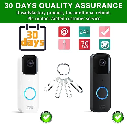 Miniatura 4 de Paquete de 4 herramientas de repuesto para timbre de puerta Blink, herramienta de apertura de timbre, herramienta de pin de timbre parpadeante,