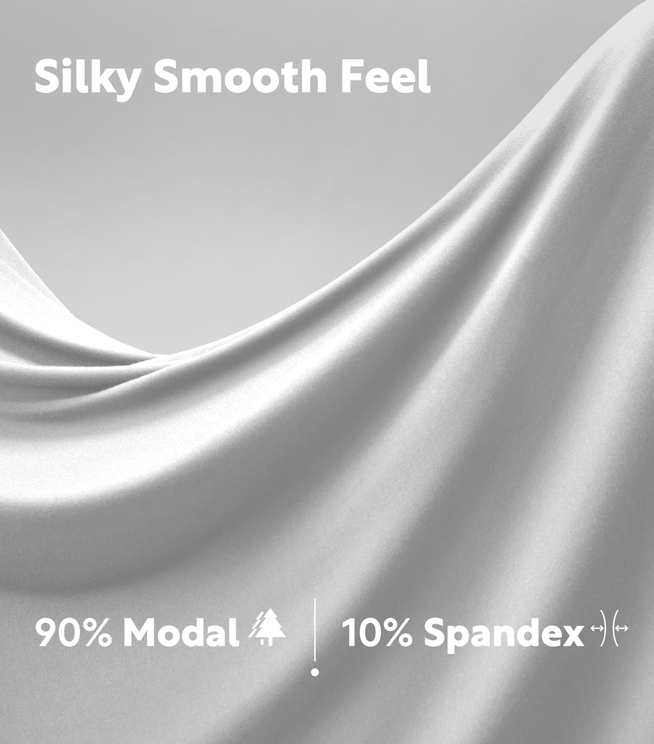 DAVID ARCHY Ultra Soft Modal Underwear Mens Boxer Shorts Loose Breathable Boxers for Men Pack - Image 2