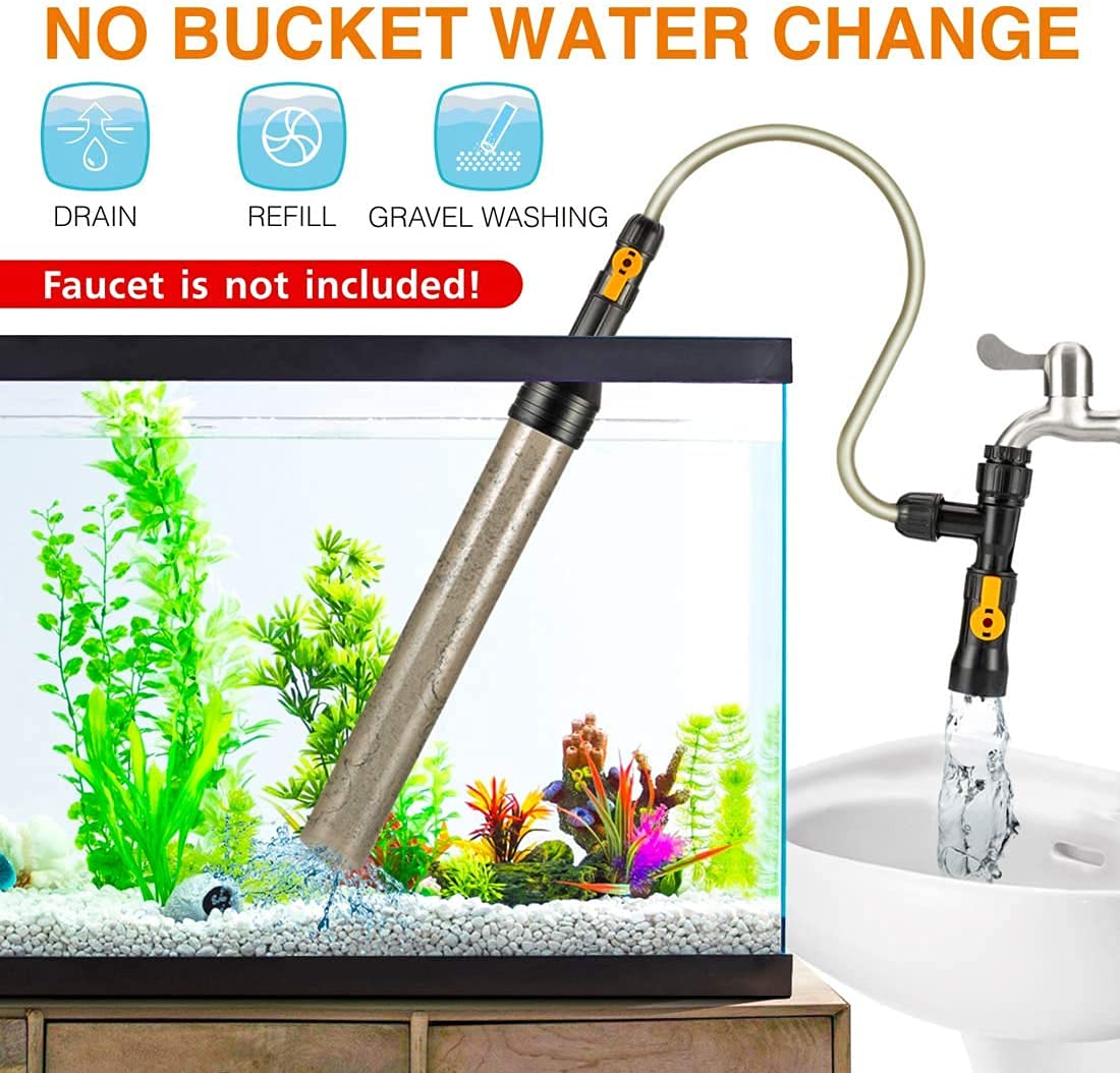 Aquarium Electric Water Changer, Gravel Cleaner
