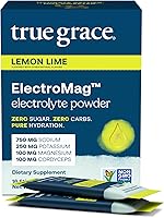 Vista 9 de True Grace ElectroMag - 16 paquetes de barras - Pomelo - Polvo de electrolitos para una hidratación rápida - sodio, potasio, magnesio y cordyceps