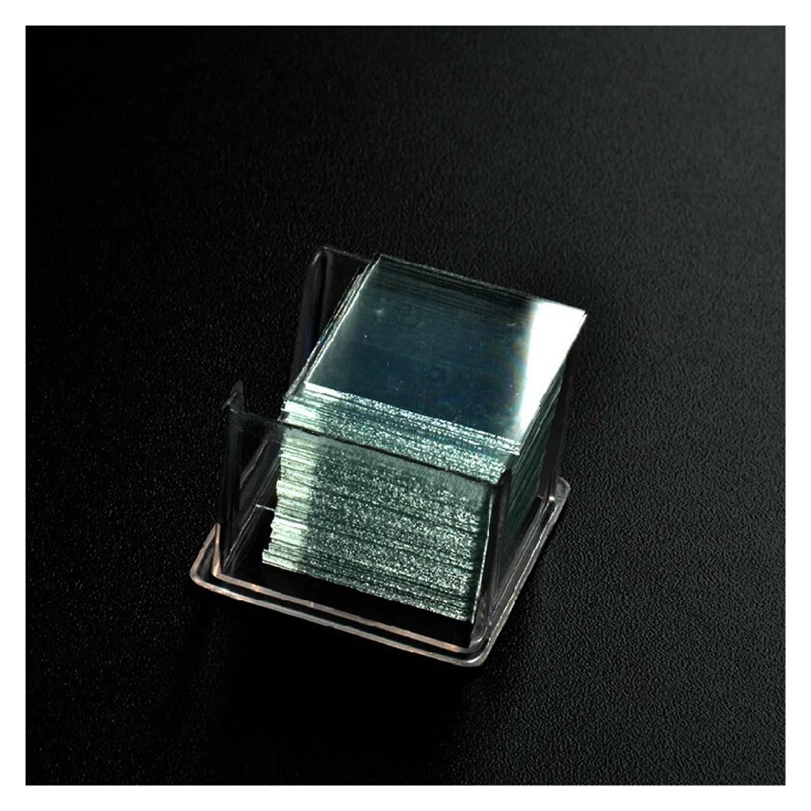 100 Stück Standard-Abdeckglas-Mikroskop-Zubehör, 0,13–0,17 mm Dicke, biologische Laborinstrumente(22x22mm)