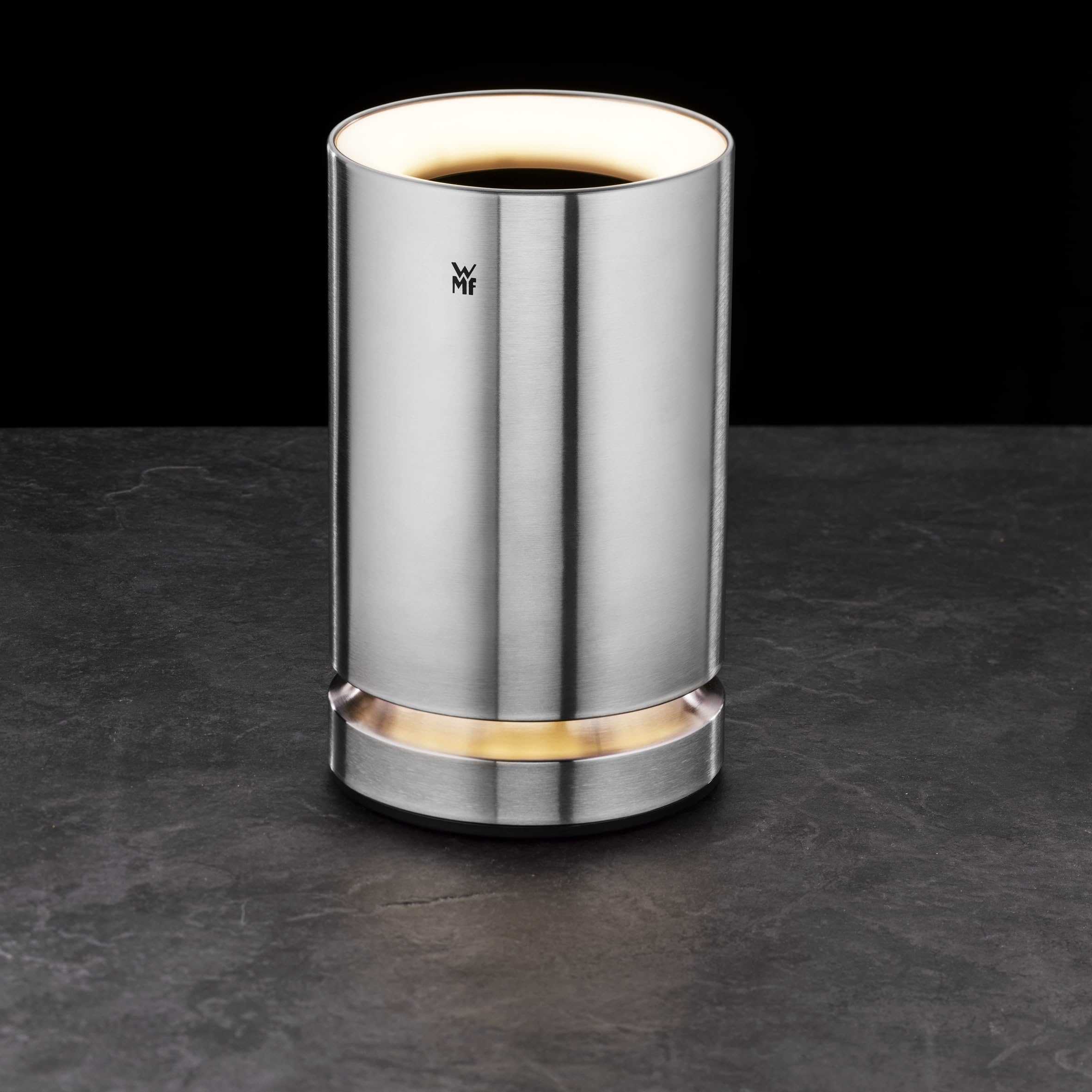 WMF Ambient - Enfriador de vino adecuado para botellas de vino o champán con un diámetro de hasta 92 mm