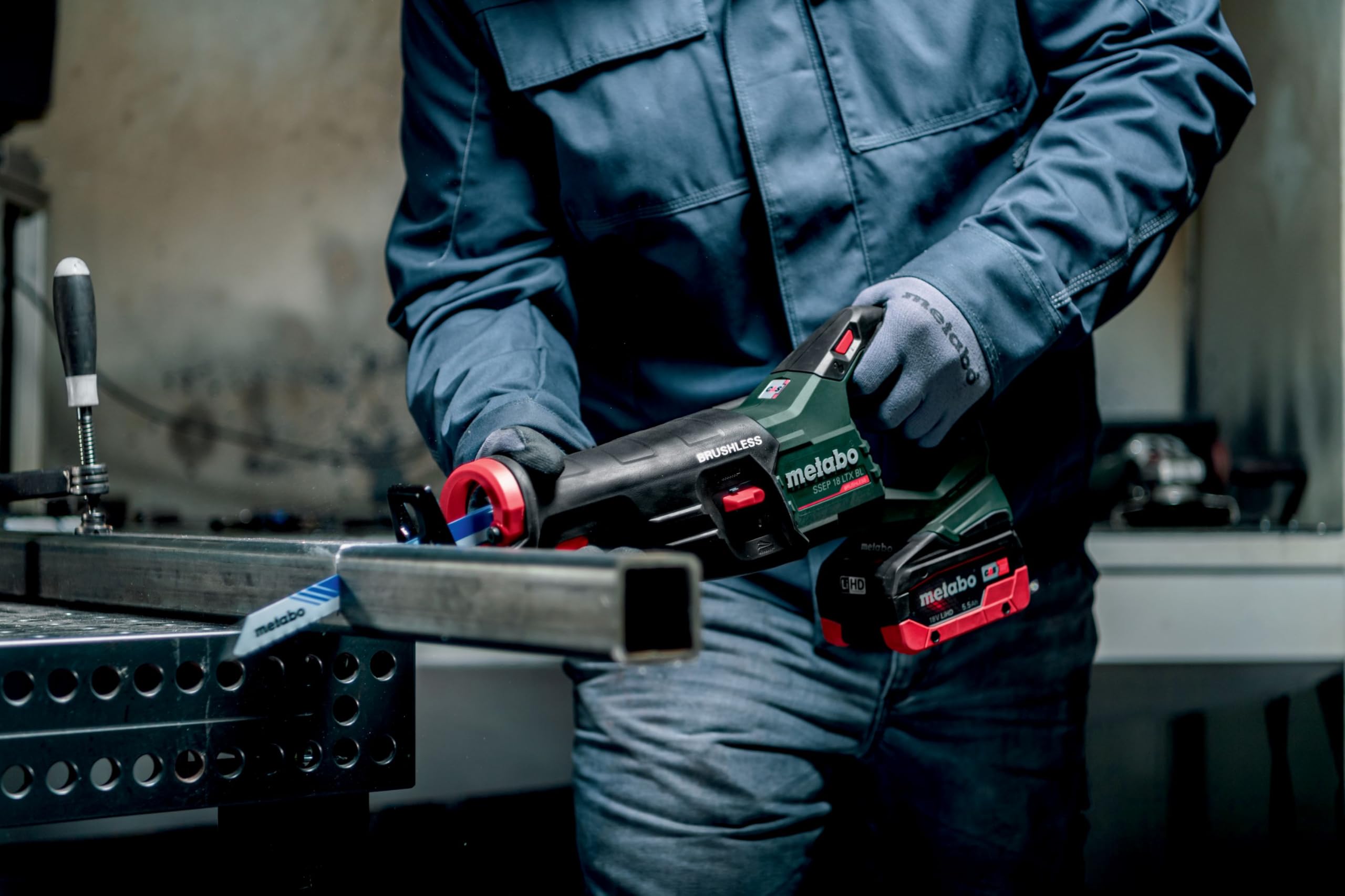 Metabo Bezprzewodowa piła szablasta SSEP 18 LT BL 601617850 bez baterii, bez ładowarki 18 V
