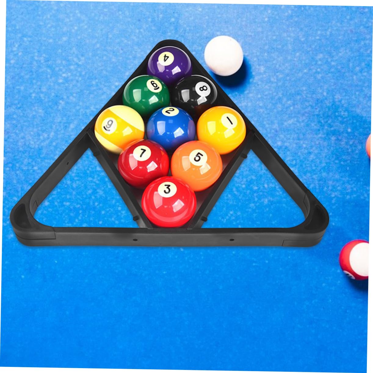 NULYLU Pool Table Accessory Billiard Rack Triangle Frame Snooker Triangle Retro Style Home