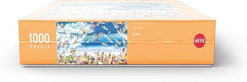 Miniatura 11 de MyPuzzle Surfing - Blachon - Clásicos de dibujos animados - Rompecabezas prémium de 1000 piezas para adultos