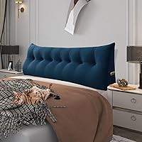 Vista 39 de Almohada de cuña acolchada de 14 libras para cabecero posicionador corporal soporte para la espalda almohada triangular para cabecero para dormir