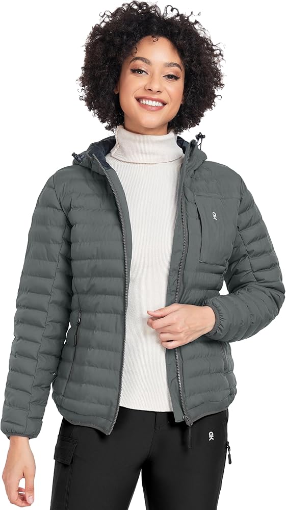 Amazon.com: Little Donkey Andy Women's Warm Waterproof Puffer