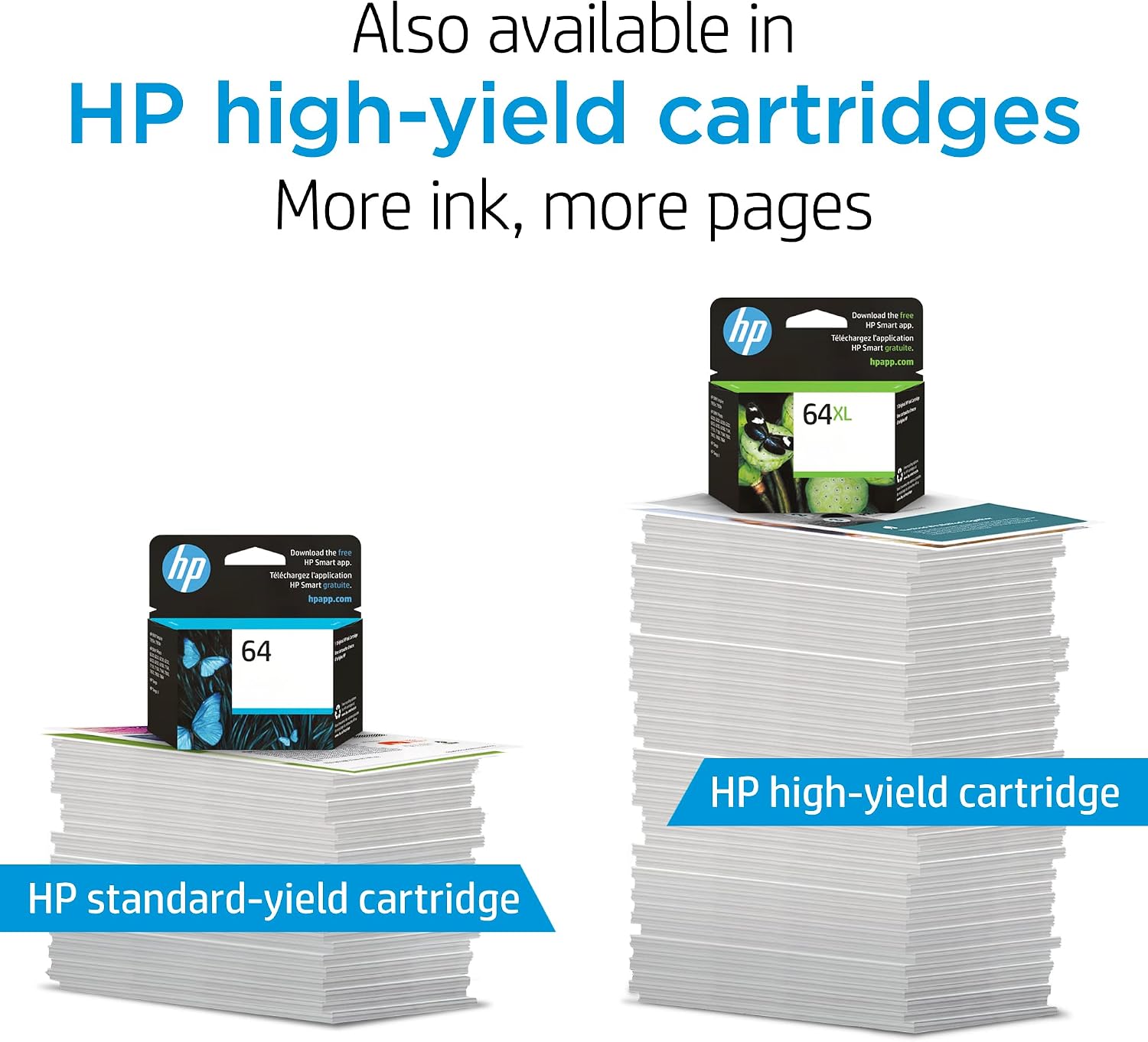Compre Cartucho original de tinta negra HP 64 | Funciona con HP ENVY  Inspire 7950e; ENVY Photo 6200, 7100, 7800; Serie Tango | Elegible para  tinta instantánea | N9J90AN online en Nicaragua. B071Y72MNW