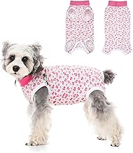 FEimaX Recovery Suit for Dogs and Cats After Surgery, Body Post Operative Dog Female Male Post Surgery Suit for Small Medium Dogs