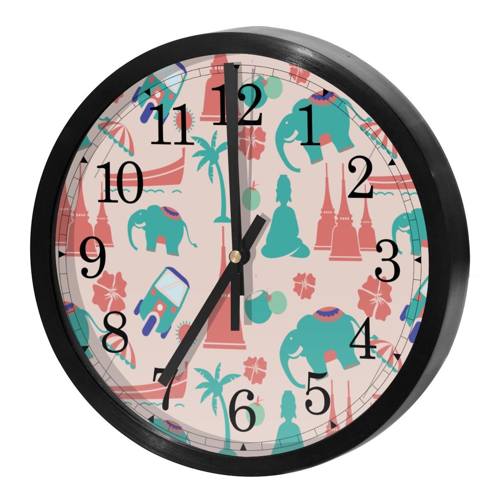 Horloge murale sans tic-tac pour retrouver le calme à la maison