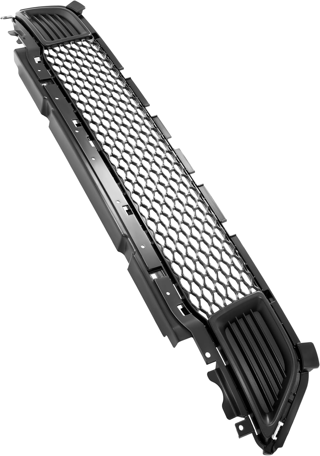 KUAFU Front Lower Grill Compatible with 2019-2023 Jeep Cherokee 68288039AB CH1036184 Lower Bumper Grille Plastic(ABS) Black