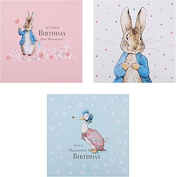 Biglietto Di Auguri Ufficiale Peter Rabbit Per 2° Compleanno – Formato Maxi 310x235mm, Con Messaggio 'Look Whos 2' E Busta Inclusa - 5