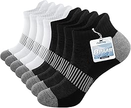 Sports Socks Women's 8 Pairs Trainer Socks Men's Running Socks Short Socks Cotton Socks Breathable