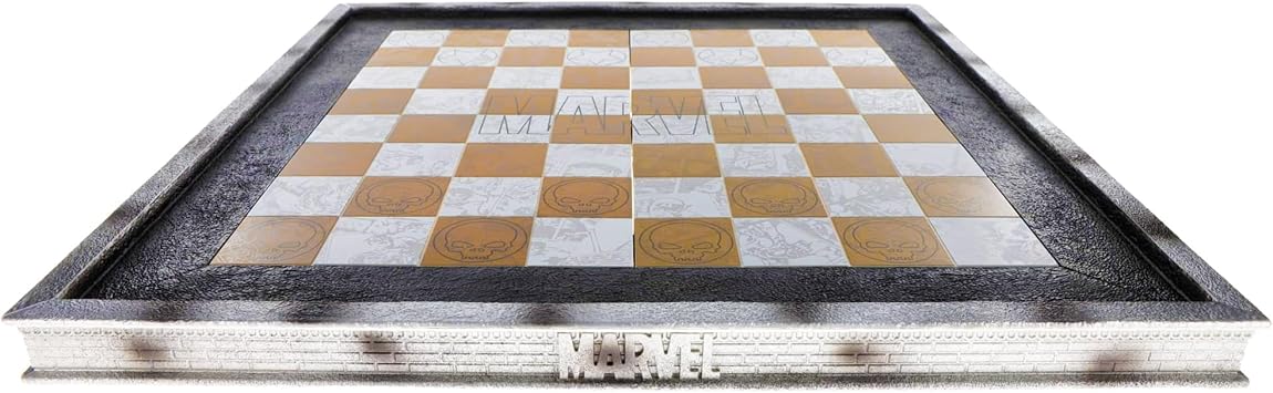 Toynk Marvel Eagelmoss Chess Collection 3D Chess Board, for 2 Players