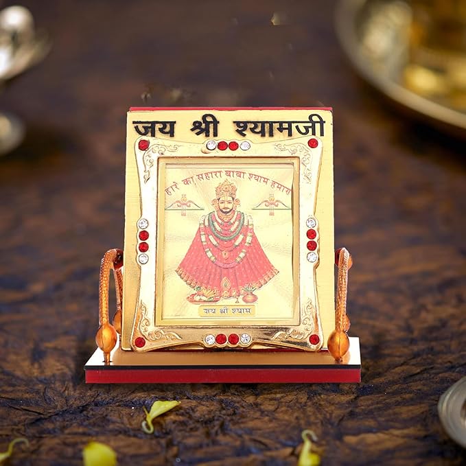 Khatu Shyam Ji Photo Frame for Car Dashboard