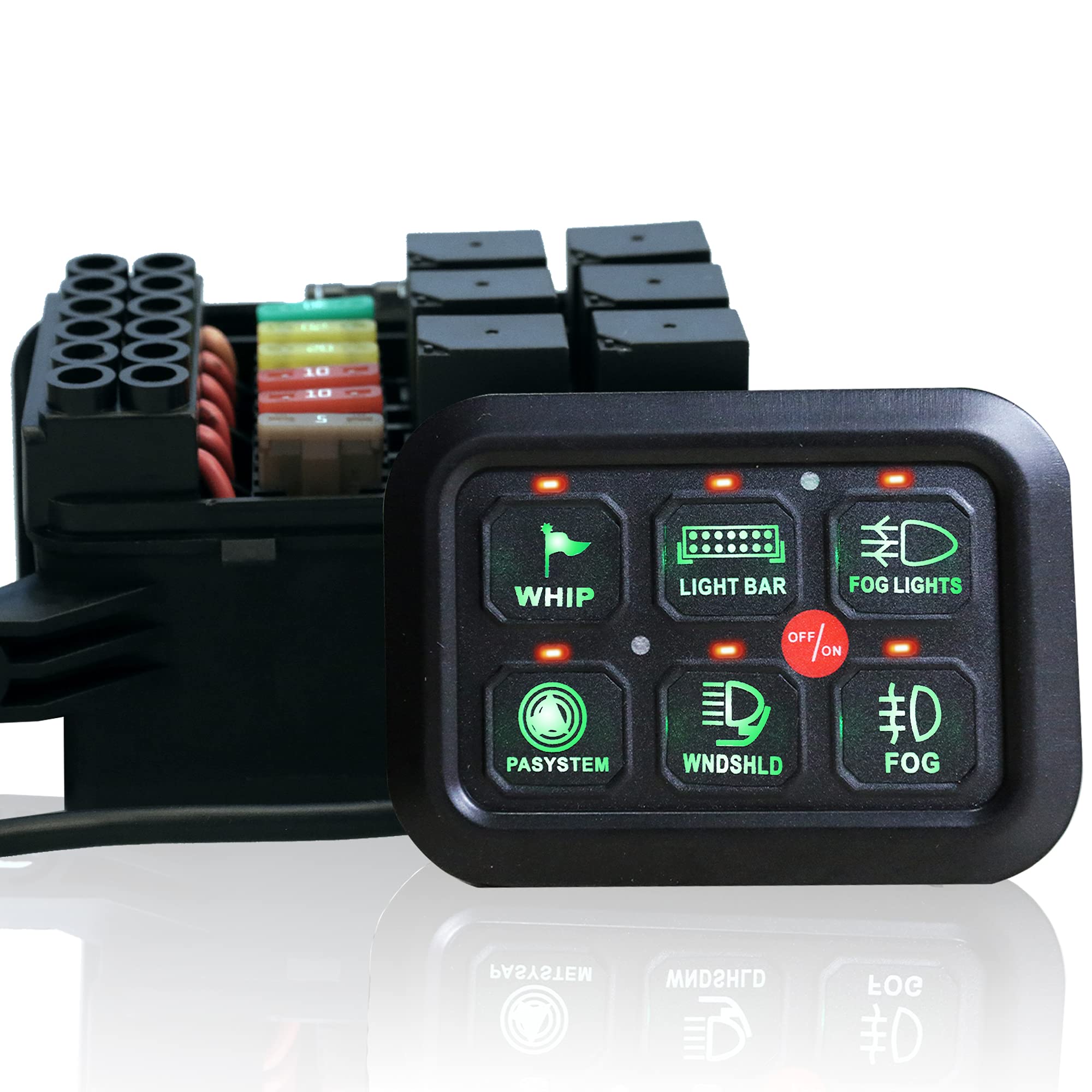 Buy Primelux 6 Gang Switch Panel Automatic Dimmable Universal Electronic Relay System Circuit