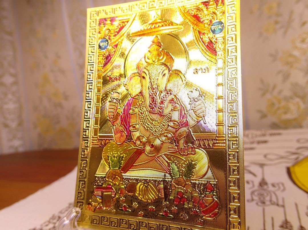 Amazon.co.jp: 金運の神 願いを叶えるお守り ガネーシャ神
