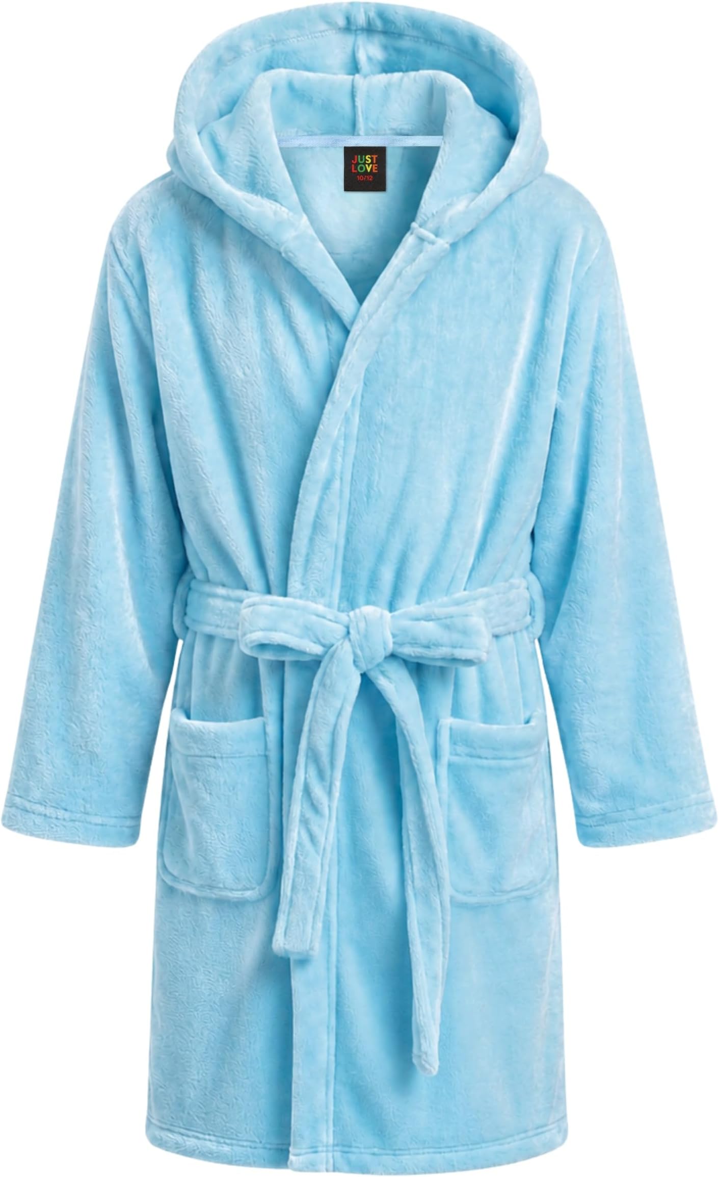 Hooded Plush Fleece Robe for Girls