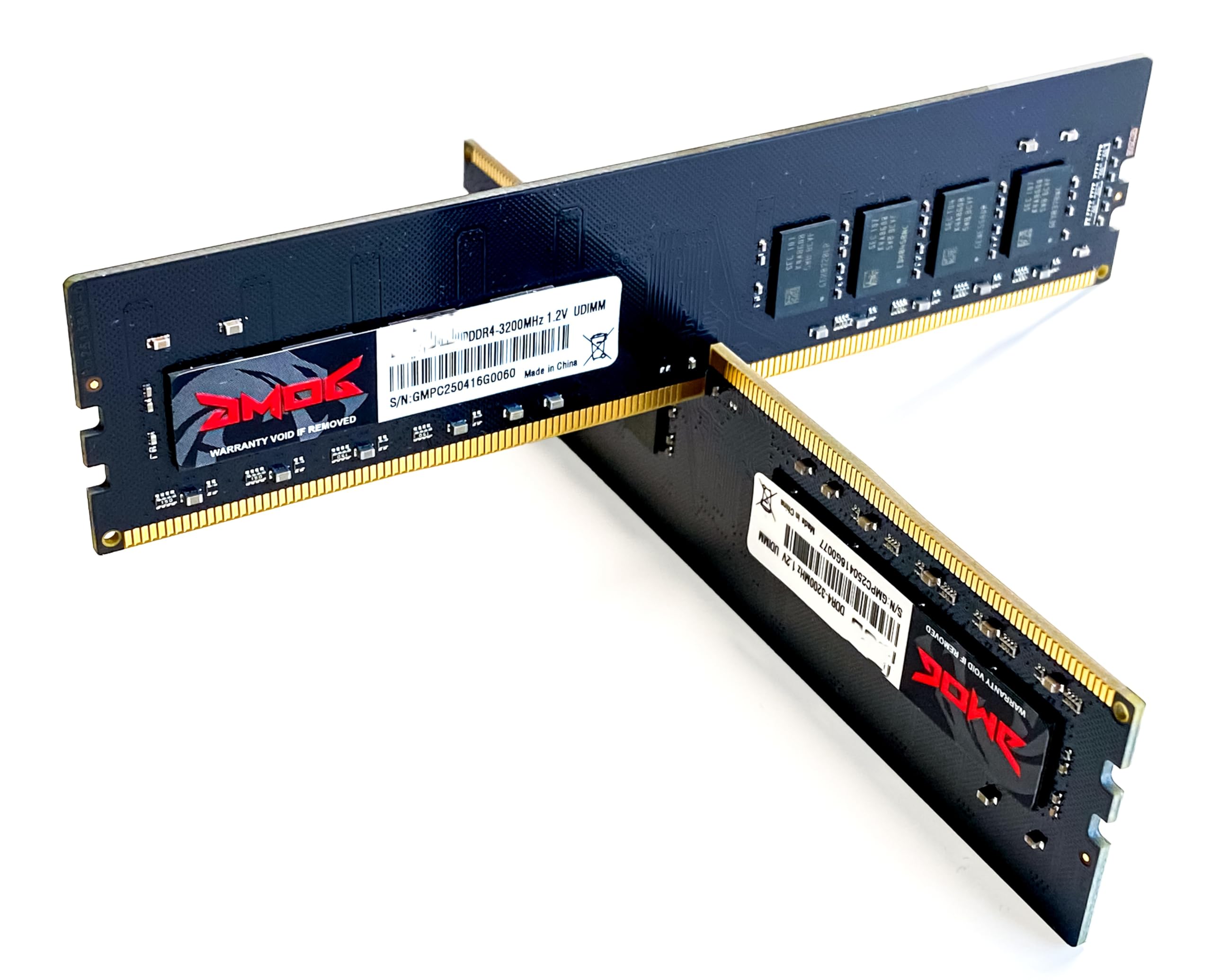 Amazon.co.jp: GMOG 16GB (1x16GB) DDR4 RAMキット 3200MHz (PC4-25600
