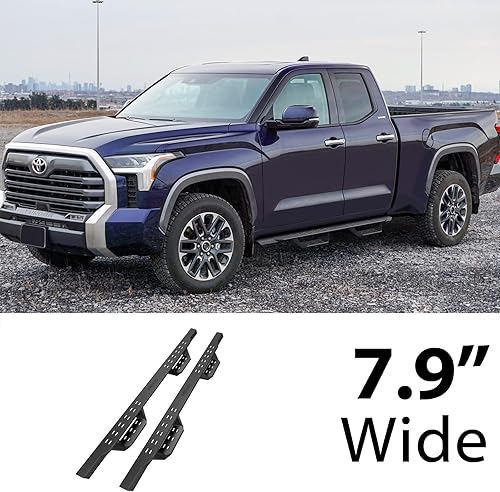 Miniatura 2 de HD Ridez Overland Slider - Pasos de caída compatibles con Toyota Tundra 2022-2024 Double Cab