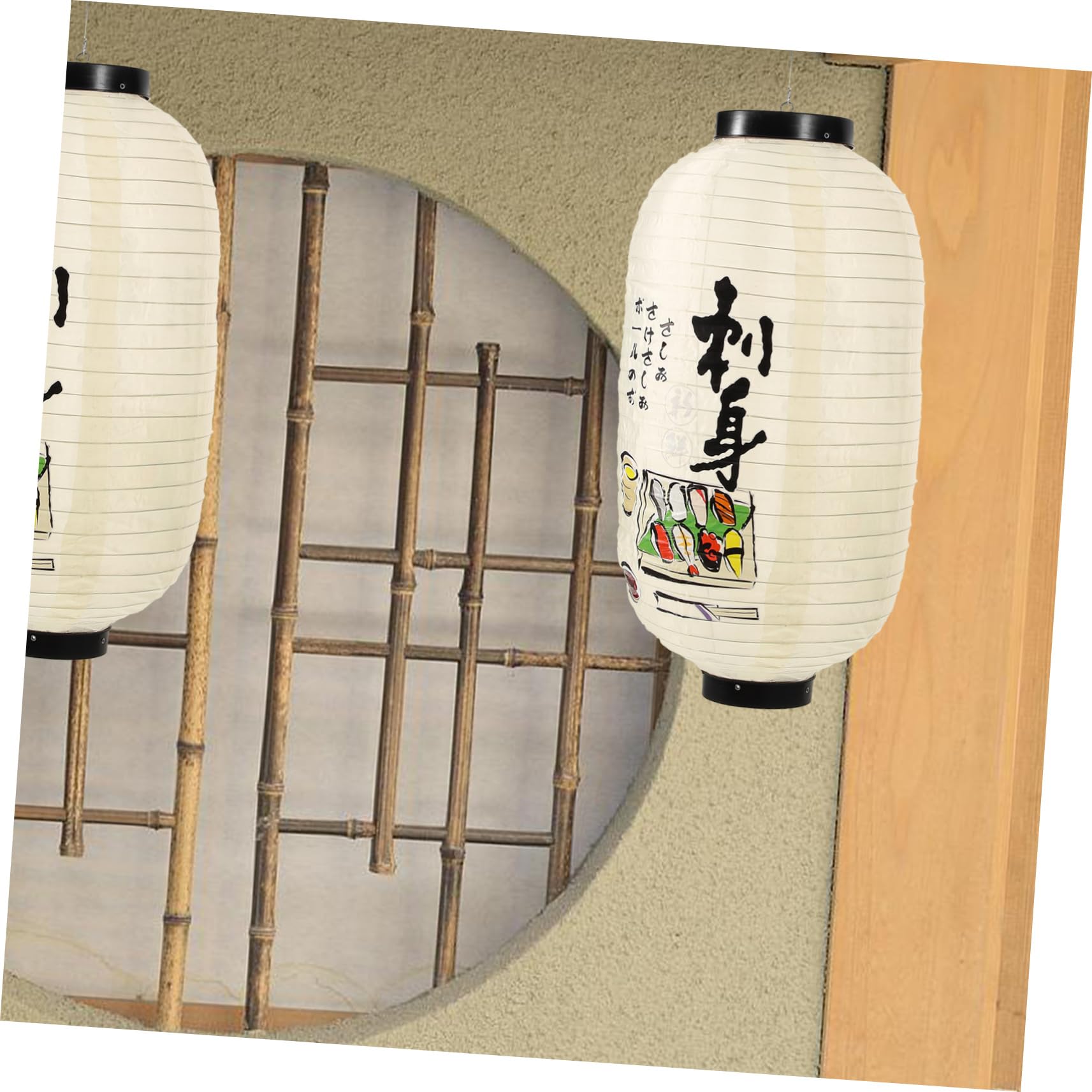 3 Pieces Lanterna Decorativa Bambino Stile Giapponese - Foto 5