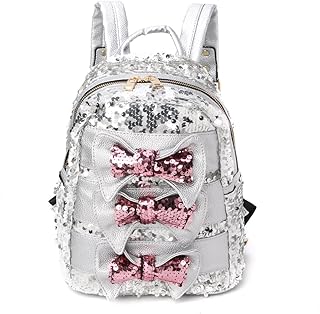 donne paillettes zaino mini borsa a tracolla borsa da viaggio zaino per la scuola Satchel