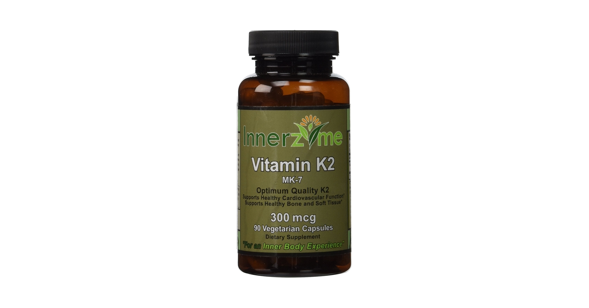 vitamin Amazon.com: INNERZYME VITAMIN K2, MK-7 300MCG 90 capsules