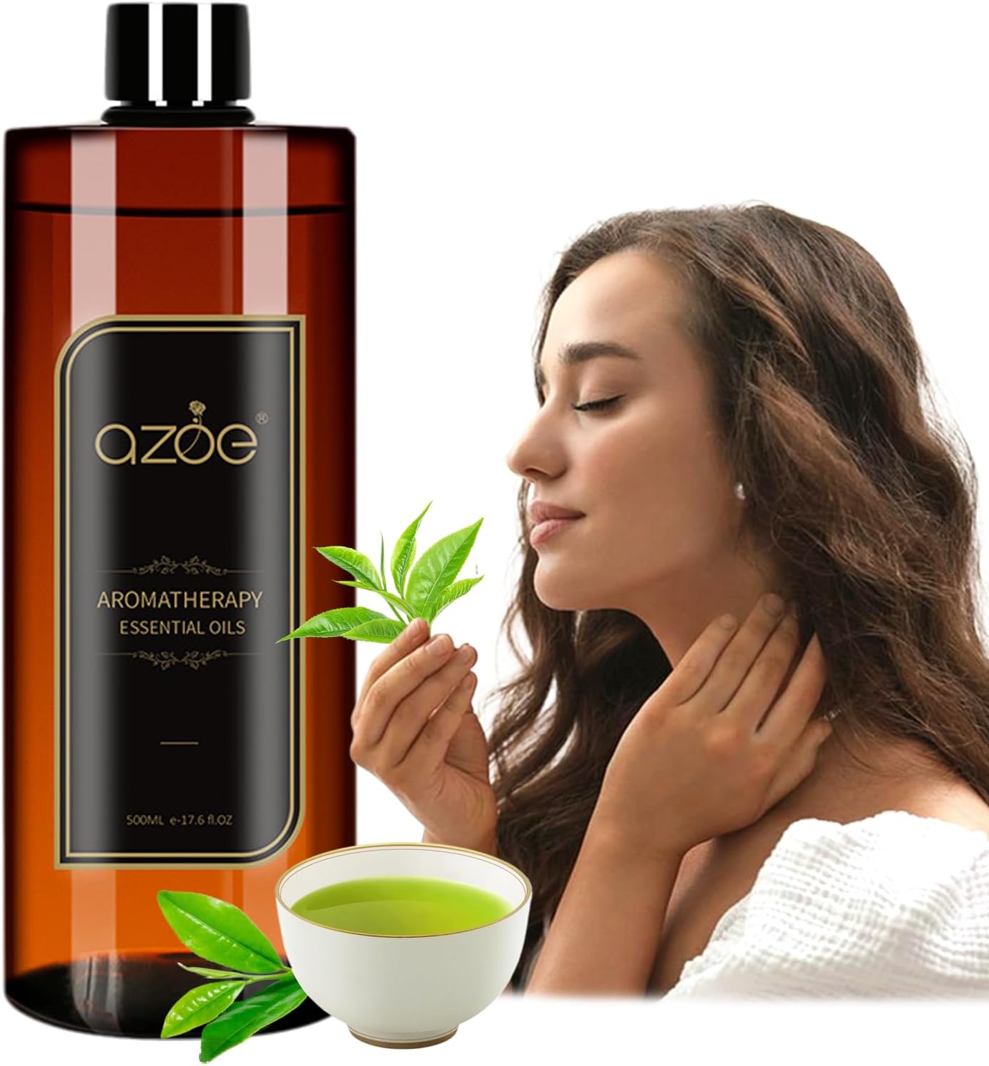 Elitzia Essential Oil Blend Serenity Aromatherapy Oil for Ultrasonic Diffusers Waterless Oil Diffuser Natural Plant Extracts Scent for Home, Spa (17.6 fl.oz) Westin White Tea ET500EO4