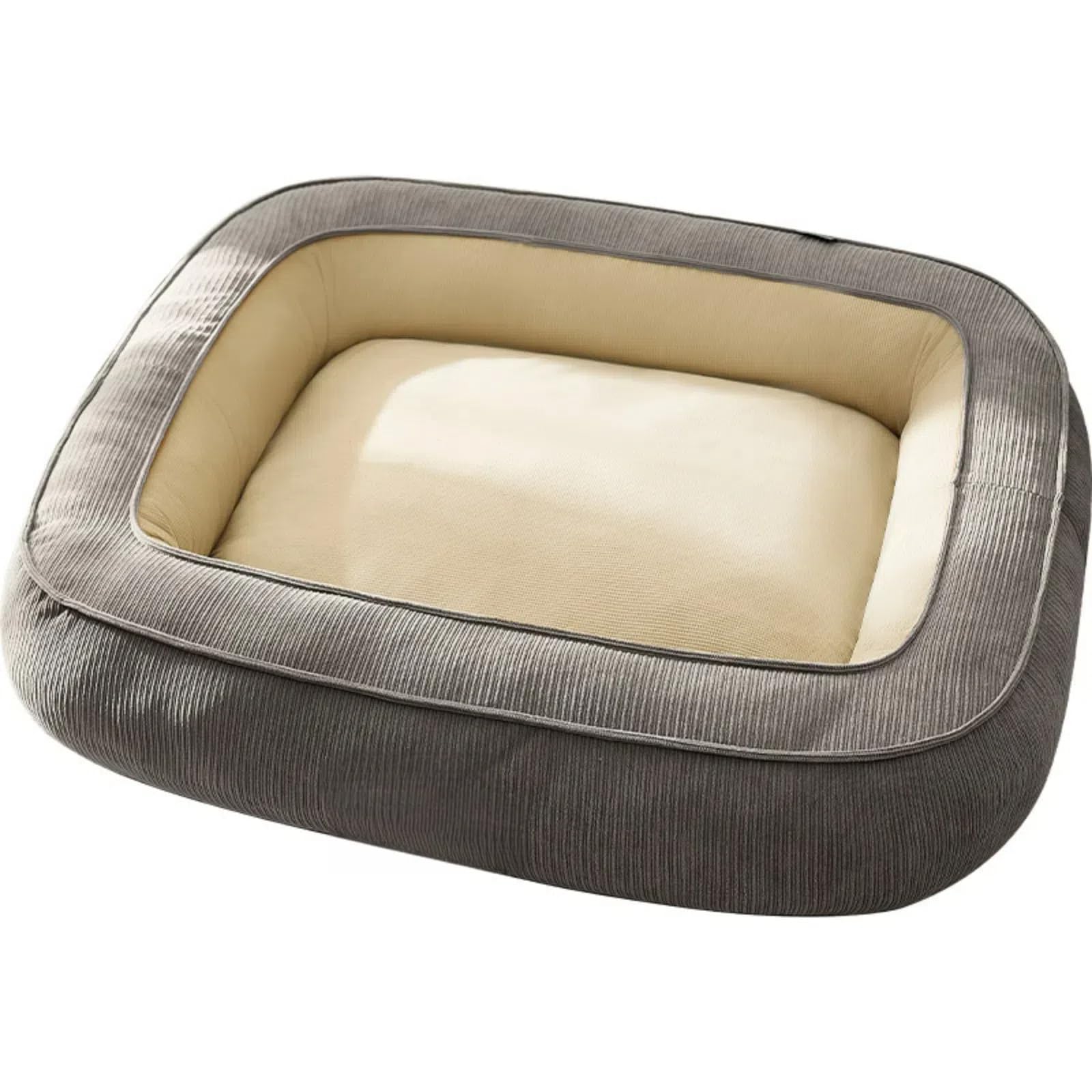 Cama ortopédica para perros, almohada para perro, cesta para perro, cama mullida para perros grandes, medianos y pequeños, verde, L