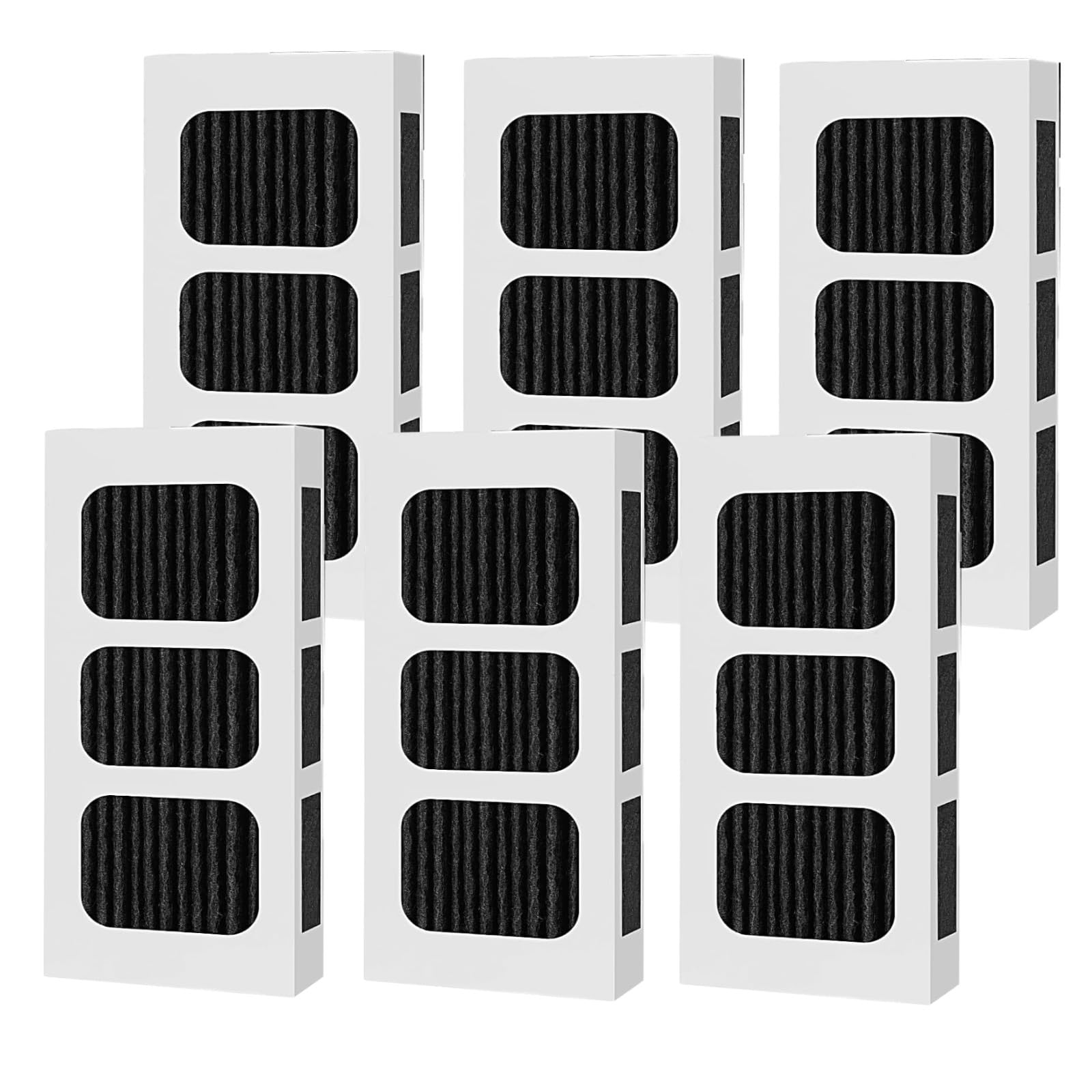 6 PACK Refrigerator Air Filter Replacement for PAULTRA2, Compatible with Frigidaire PAULTRA2 Pure Air Ultra 2, Pure air Ultra II, Pureair Ultra ii and Electrolux Part 242047805, 5303918847,EAP12364179